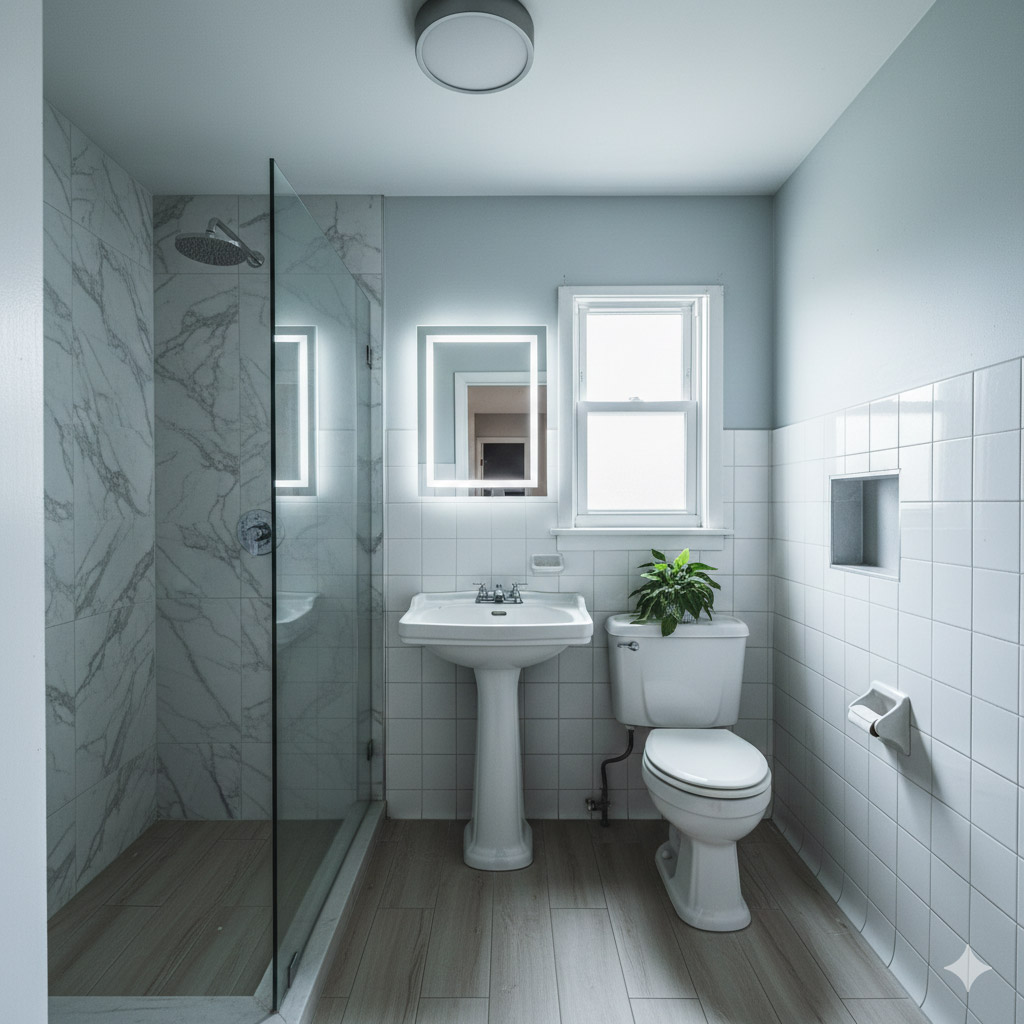 after image about Bathroom Renovation